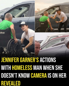 Jennifer Garner’s Heartwarming Actions Towards Wheelchair-Bound Homeless Man